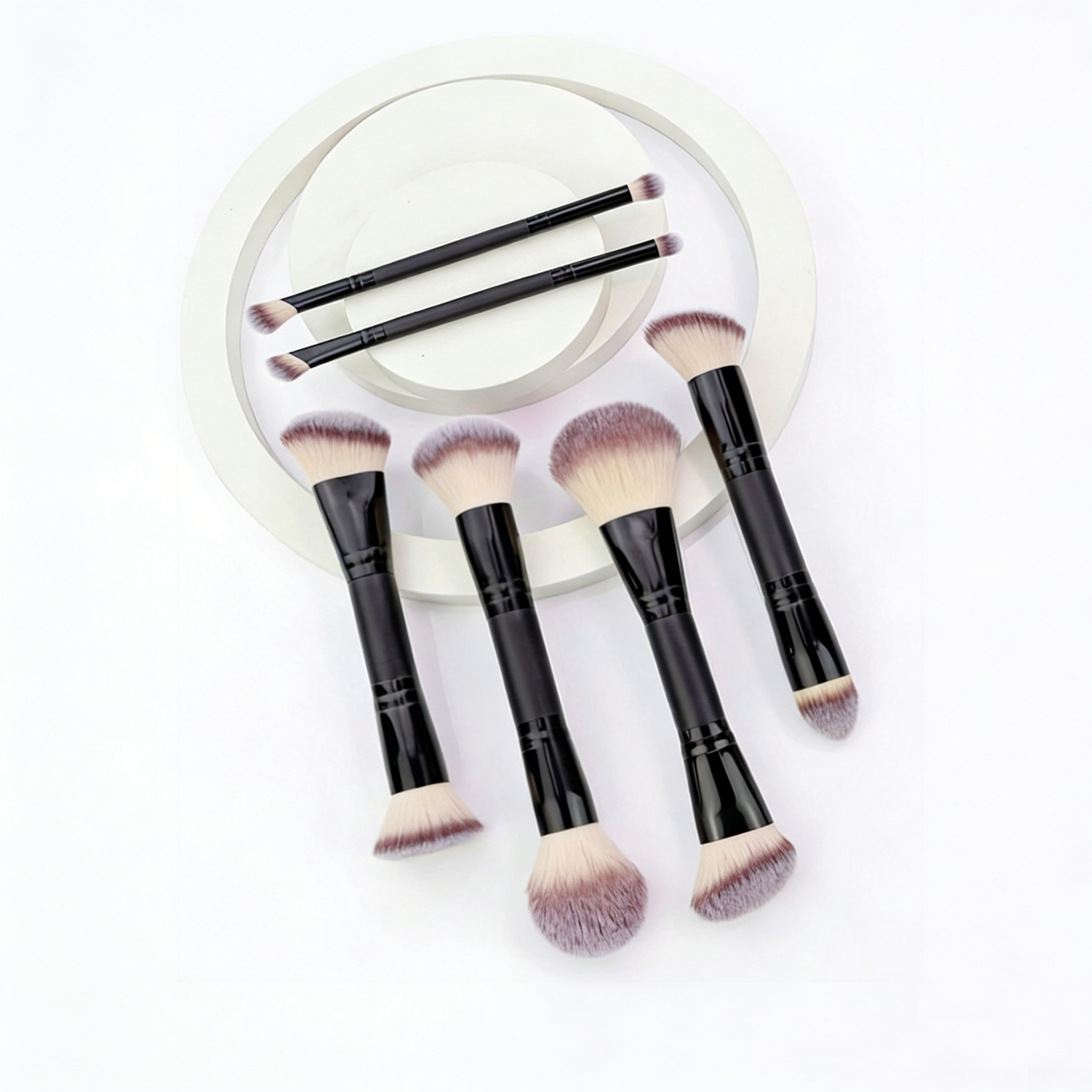 6 Double-Ended Makeup Brushes, - Beauty Makeup Look 리뷰 및 가격
