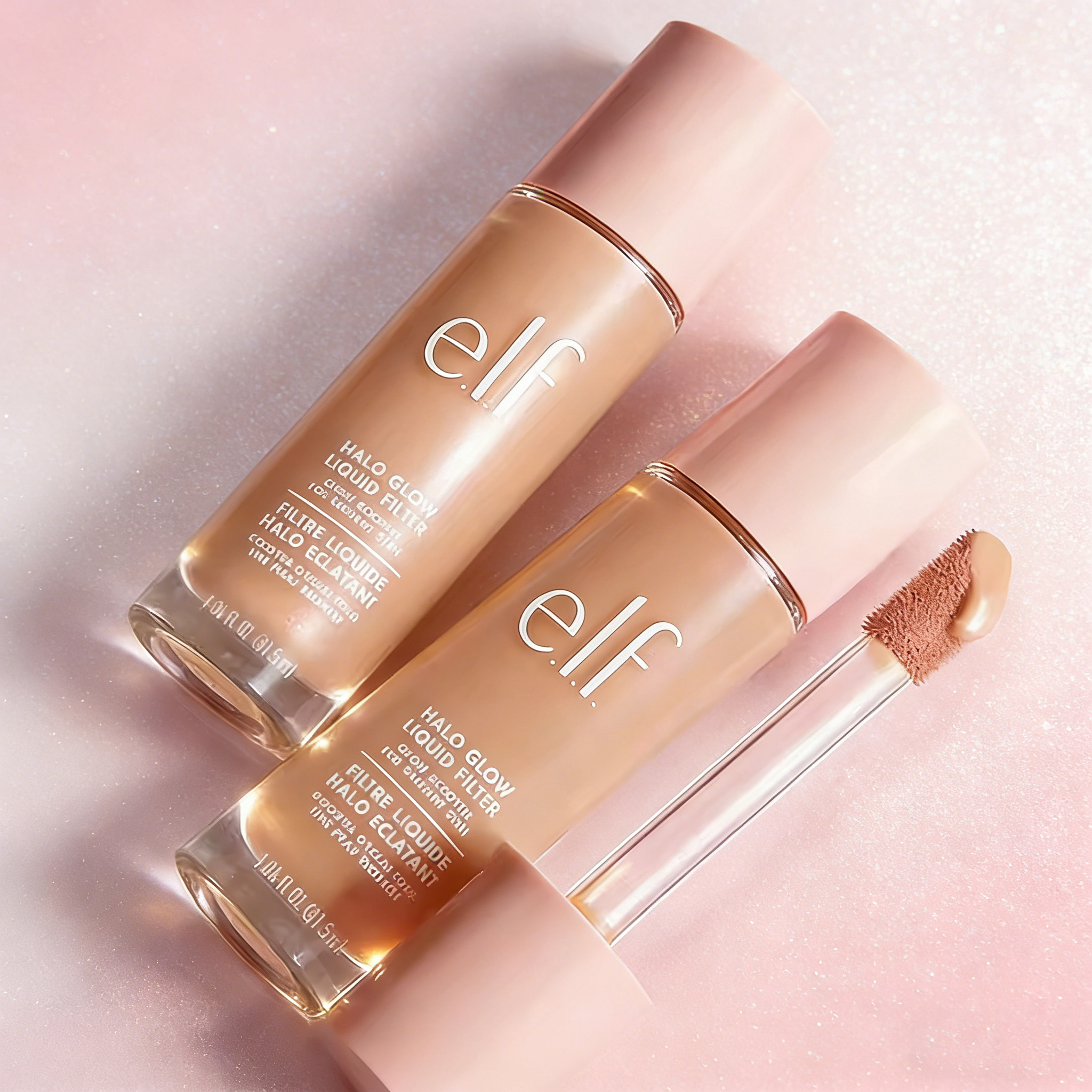 ELF 3 New Shades Halo Glow Liq - Beauty Makeup Look 리뷰 및 가격
