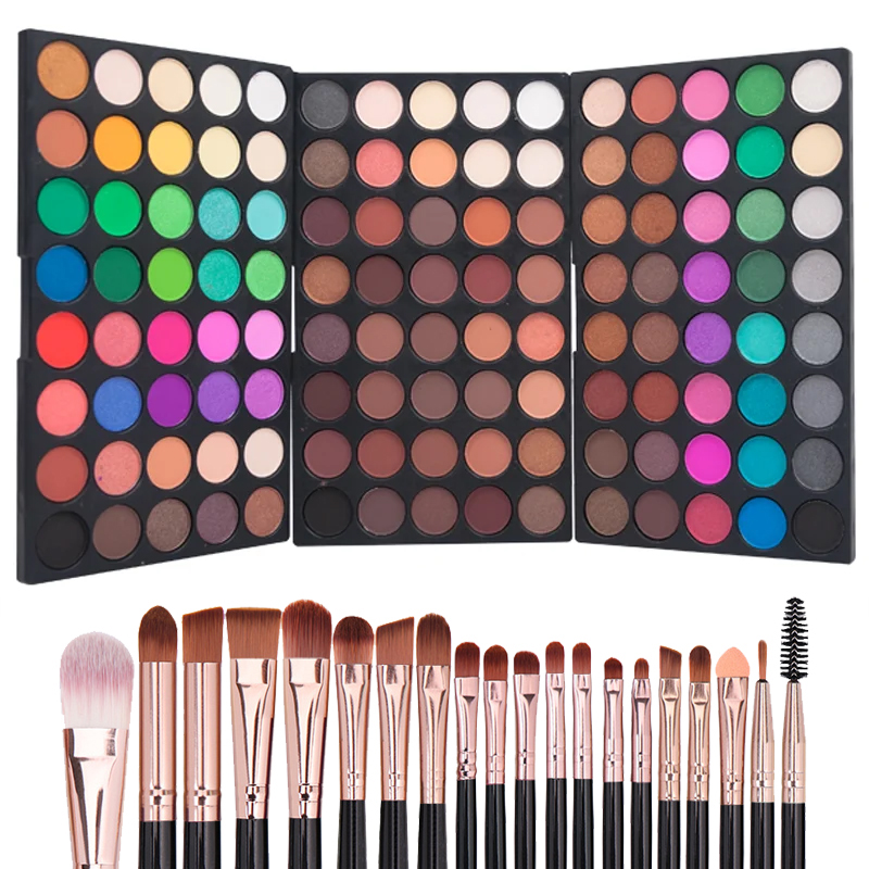120 Colors Matte Shimmer Eyesh - Beauty Book Makeup Kit 리뷰 및 가격