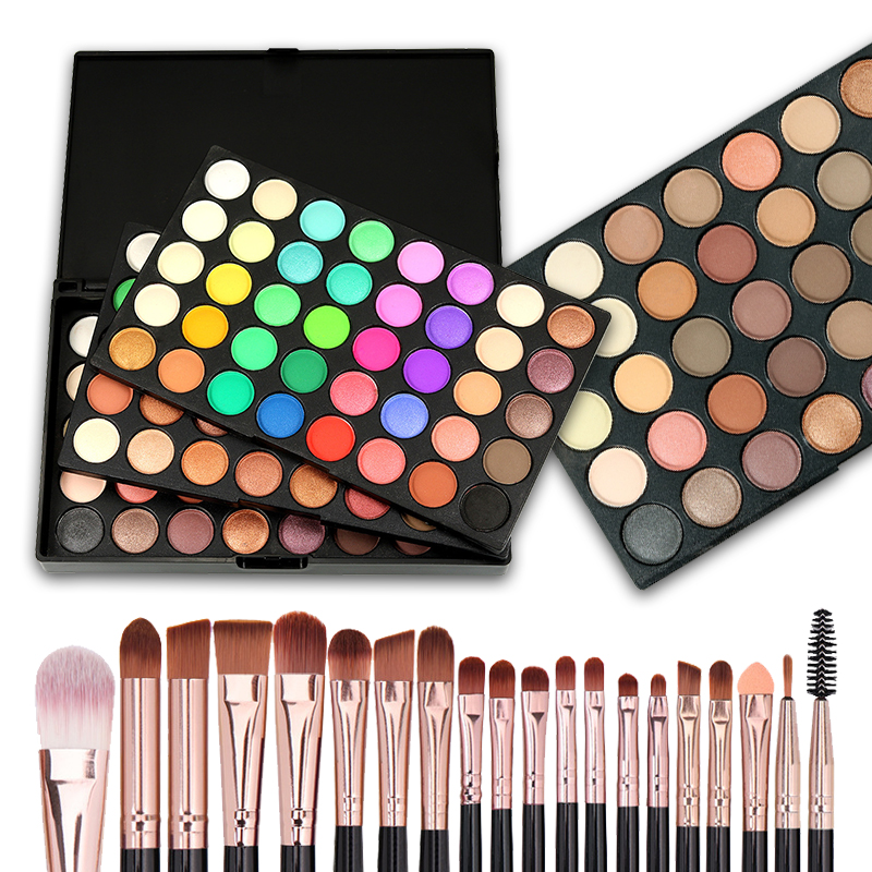 120 Colors Matte Shimmer Eyesh - Beauty Book Makeup Kit 리뷰 및 가격