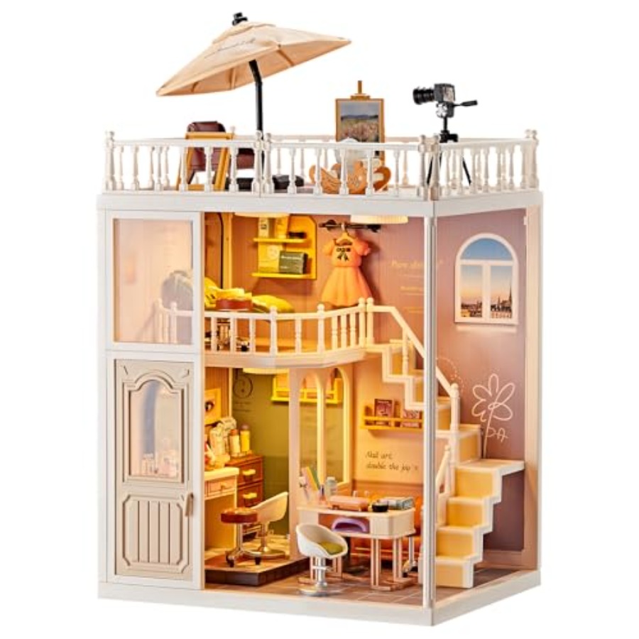 DIY Miniature House Kit Beauty - Makeup Beauty House 리뷰 및 가격