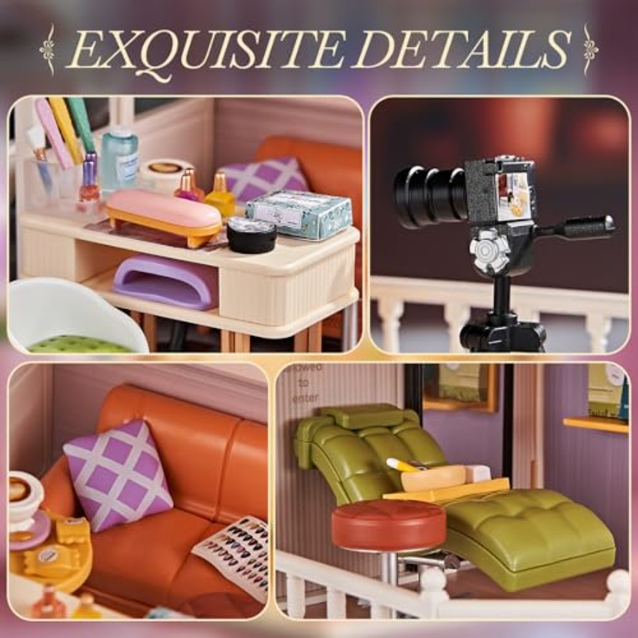 DIY Miniature House Kit Beauty - Makeup Beauty House 리뷰 및 가격