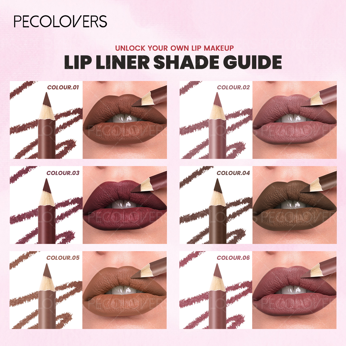 1PC Lip Liner Pencil - Soft Te - Lip Liner Pencil 리뷰 및 가격