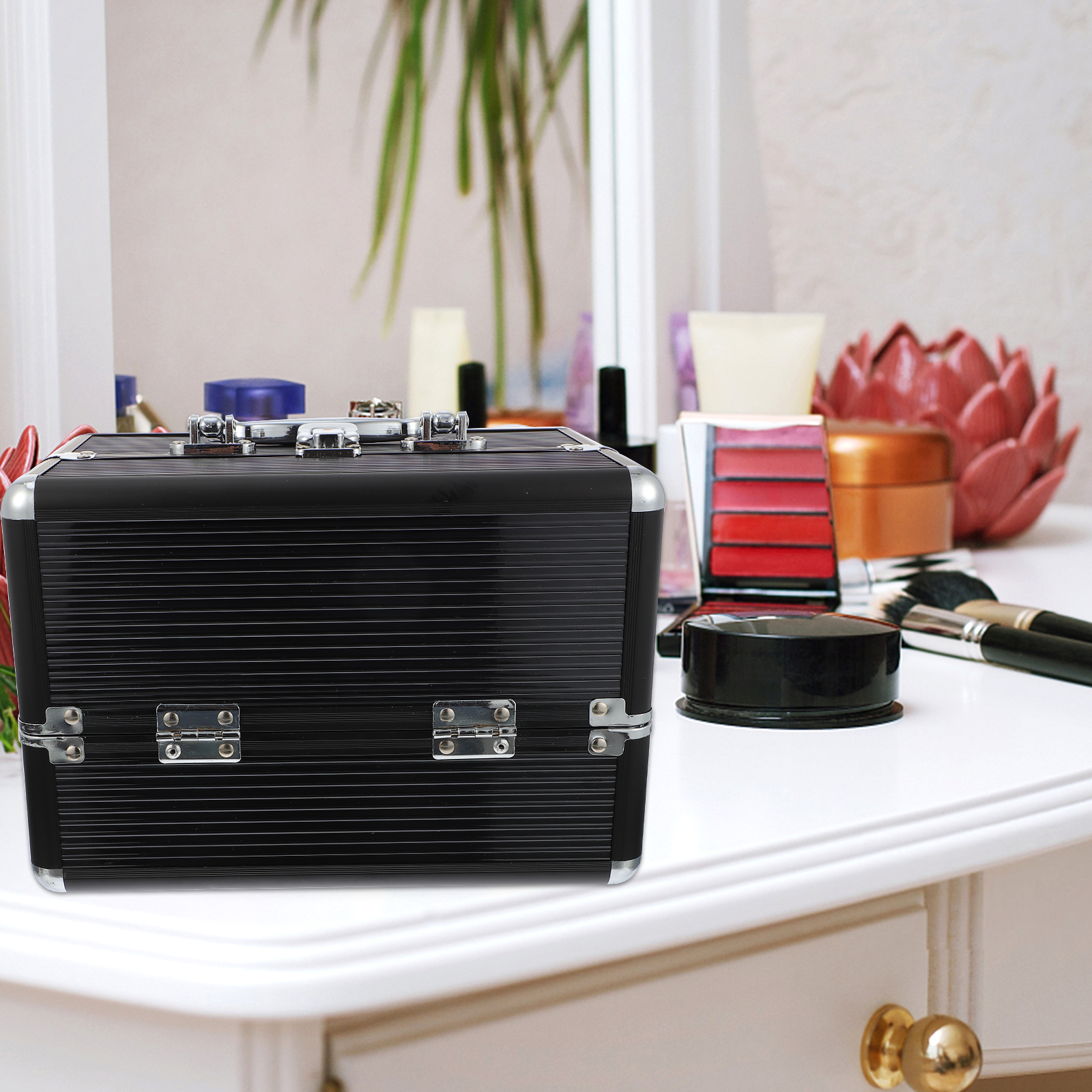 Makeup Case Handheld Storage C - Woman Beauty Makeup 리뷰 및 가격