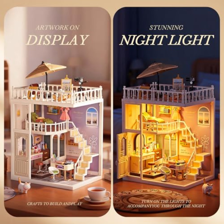 DIY Miniature House Kit Beauty - Makeup Beauty House 리뷰 및 가격