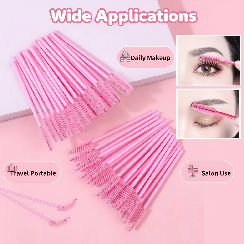 50pcs Disposable Eyelash Brush - Eyelash Extension 리뷰 및 가격