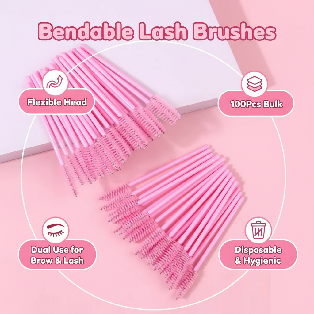 50pcs Disposable Eyelash Brush - Eyelash Extension 리뷰 및 가격