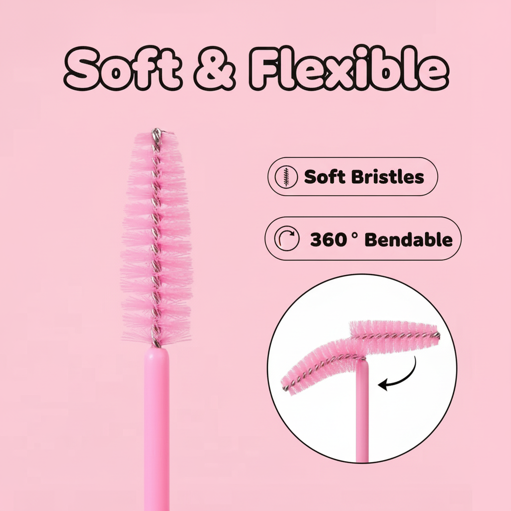 50pcs Disposable Eyelash Brush - Eyelash Extension 리뷰 및 가격