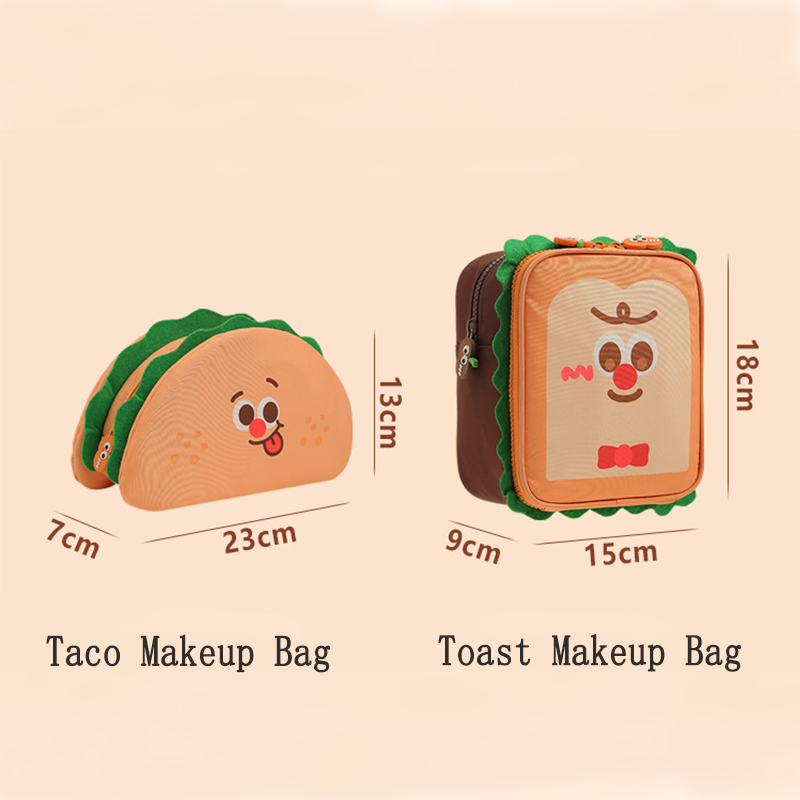 Taco and Toast-Shaped Makeup B - Beauty Makeup Store 리뷰 및 가격