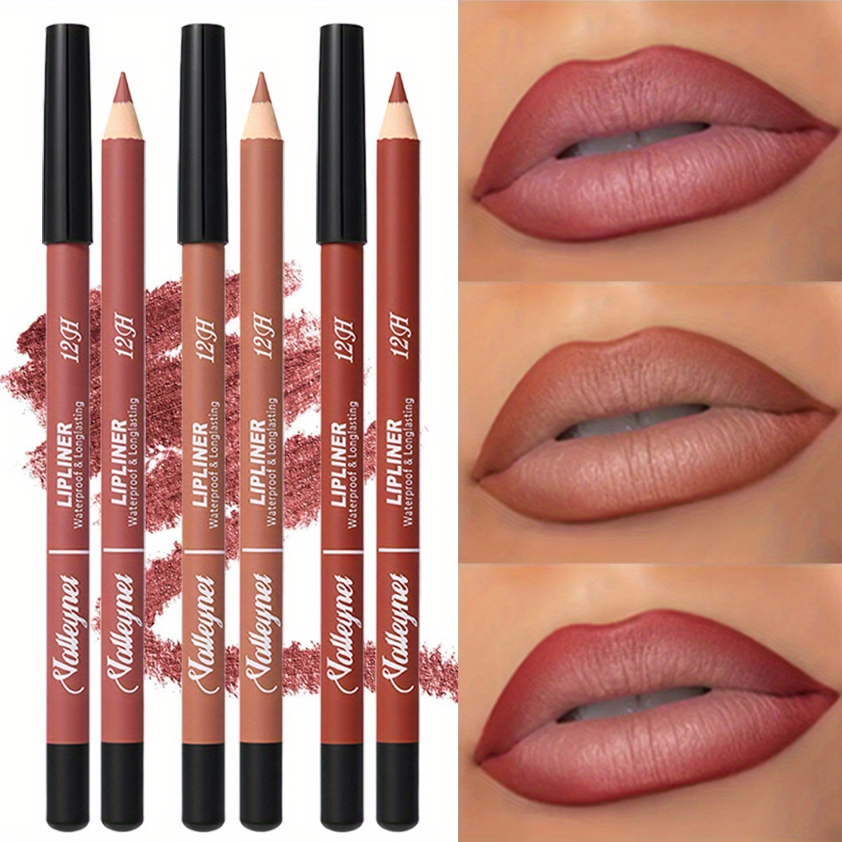 3 Colors Matte Lip Liner Penci - Lip Liner Pencil 리뷰 및 가격