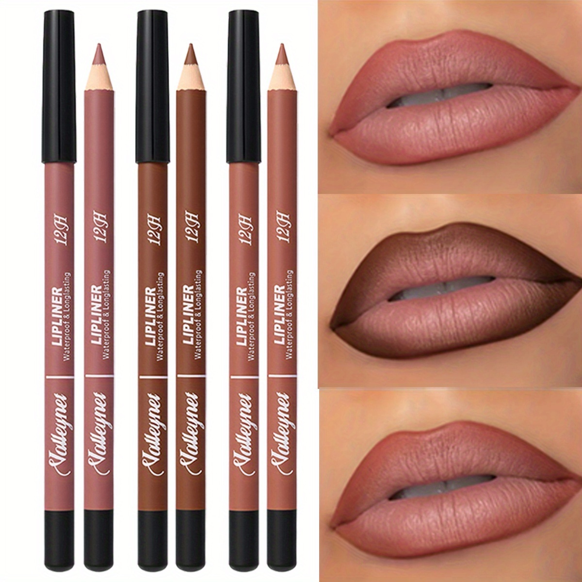 3 Colors Matte Lip Liner Penci - Lip Liner Pencil 리뷰 및 가격