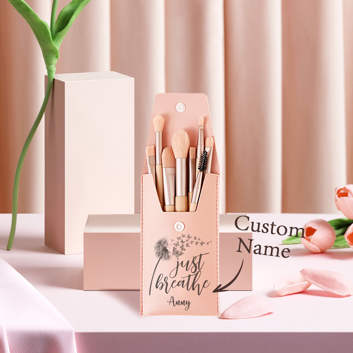 1pc Custom Name Makeup Brush,  - Makeup Beauty House 리뷰 및 가격