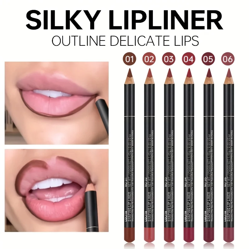PUDAIER 6 color Waterproof Mat - Lip Liner Pencil 리뷰 및 가격