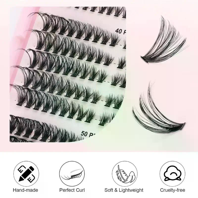 Individual Lashes 570pcs 30D 4 - Beauty Book Makeup Kit 리뷰 및 가격