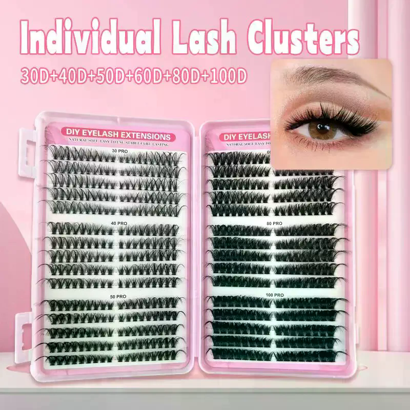 Individual Lashes 570pcs 30D 4 - Beauty Book Makeup Kit 리뷰 및 가격