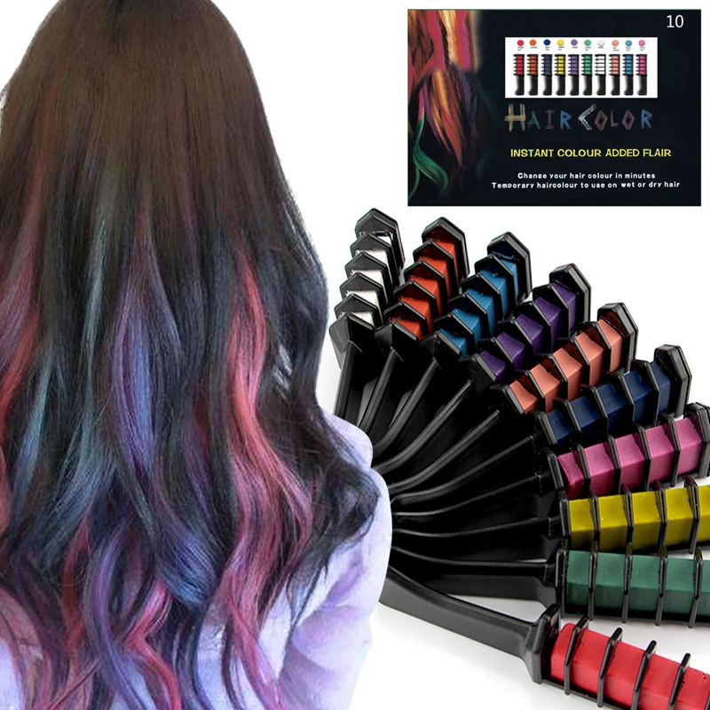 10PCS Children Multi Color Hai - Beauty Makeup For Kids 리뷰 및 가격