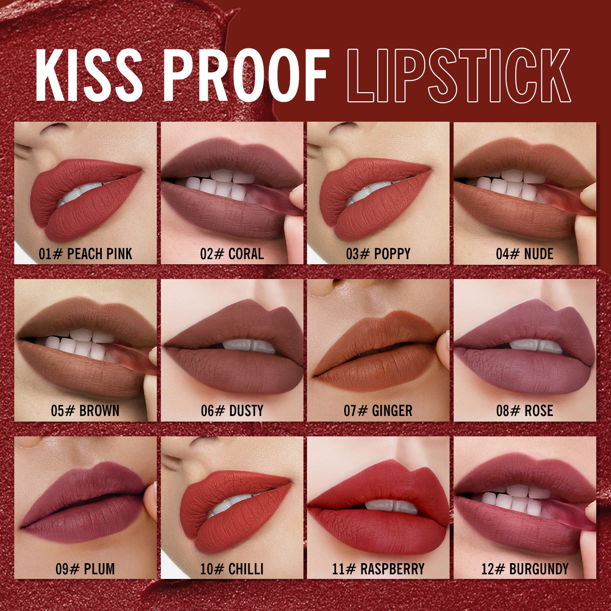 IMAGIC Lipstick Matte Long Las - Beauty Makeup Images 리뷰 및 가격
