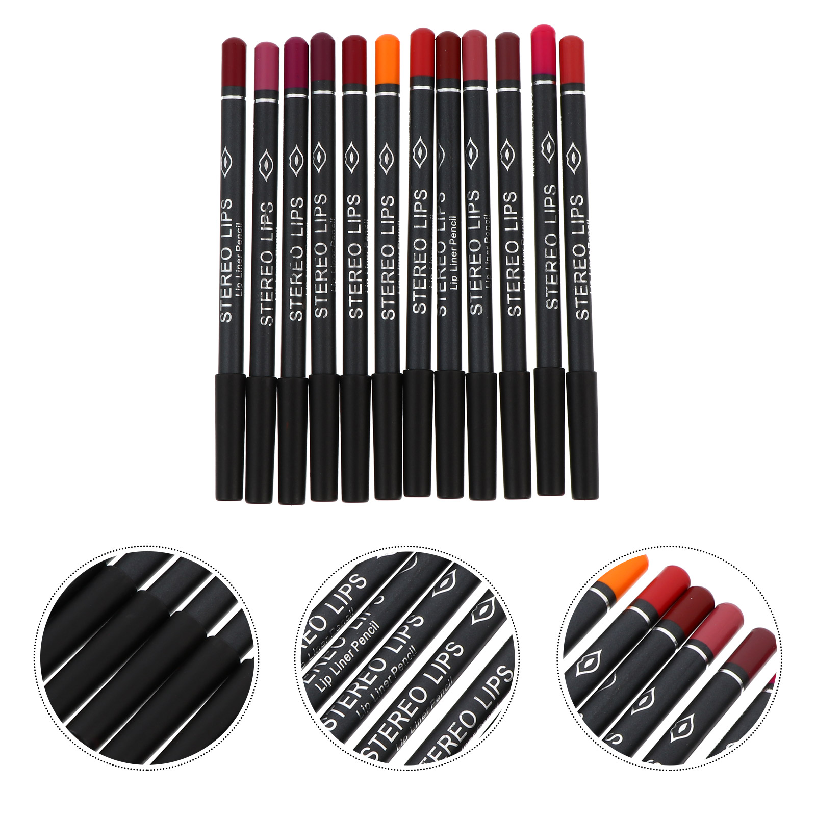 12 Pcs Lip Liner Wood Material - Lip Liner Pencil 리뷰 및 가격