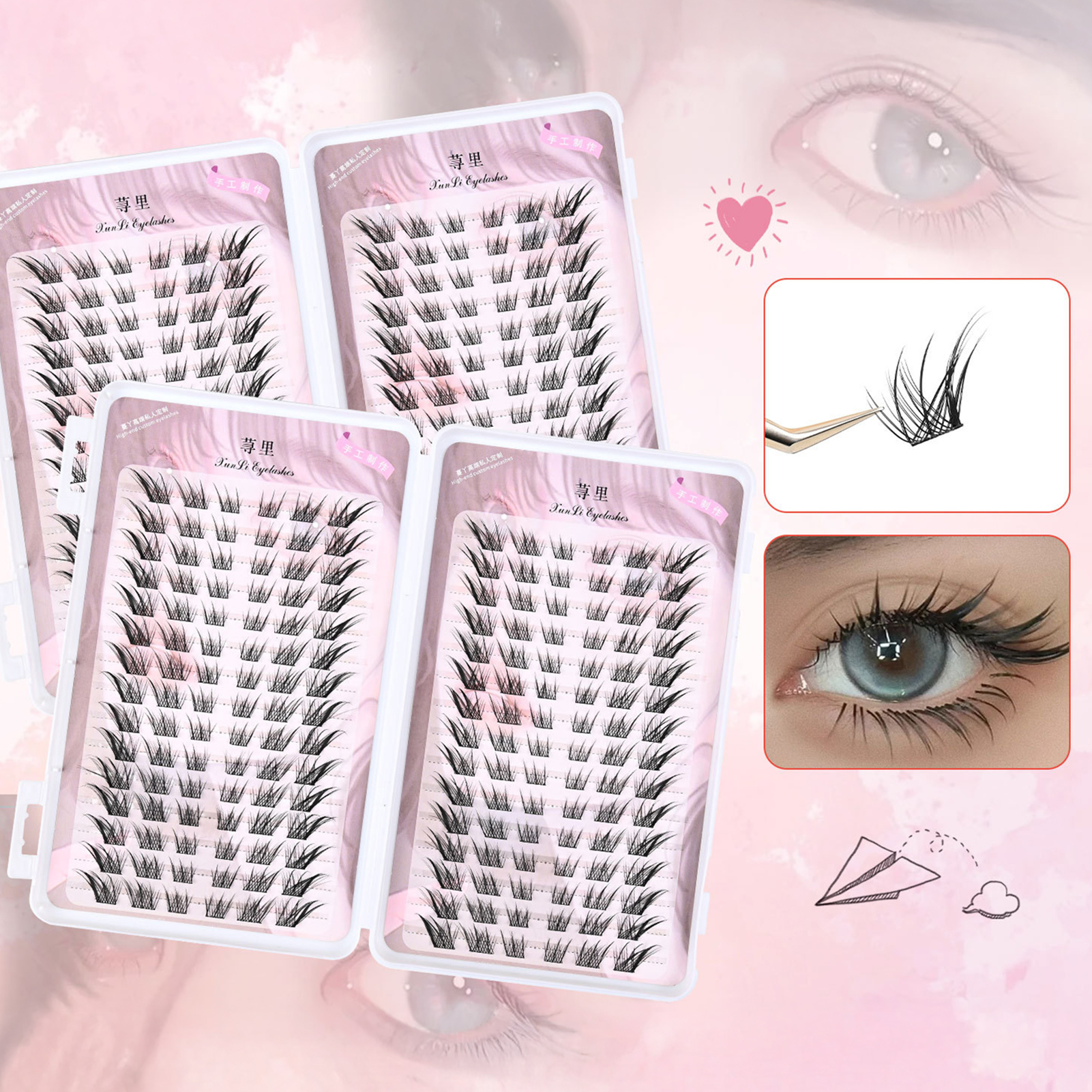 30rows 3D Wispy Fluffy Fake Ey - Beauty Makeup Look 리뷰 및 가격