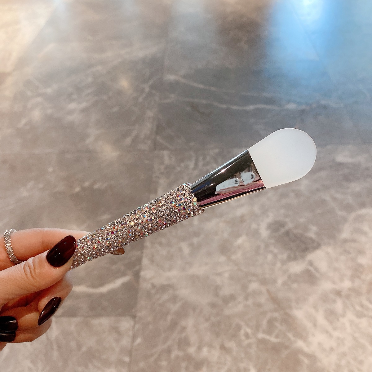 Face Mask Brush Flat Soft Hair - Beauty Forever Makeup 리뷰 및 가격