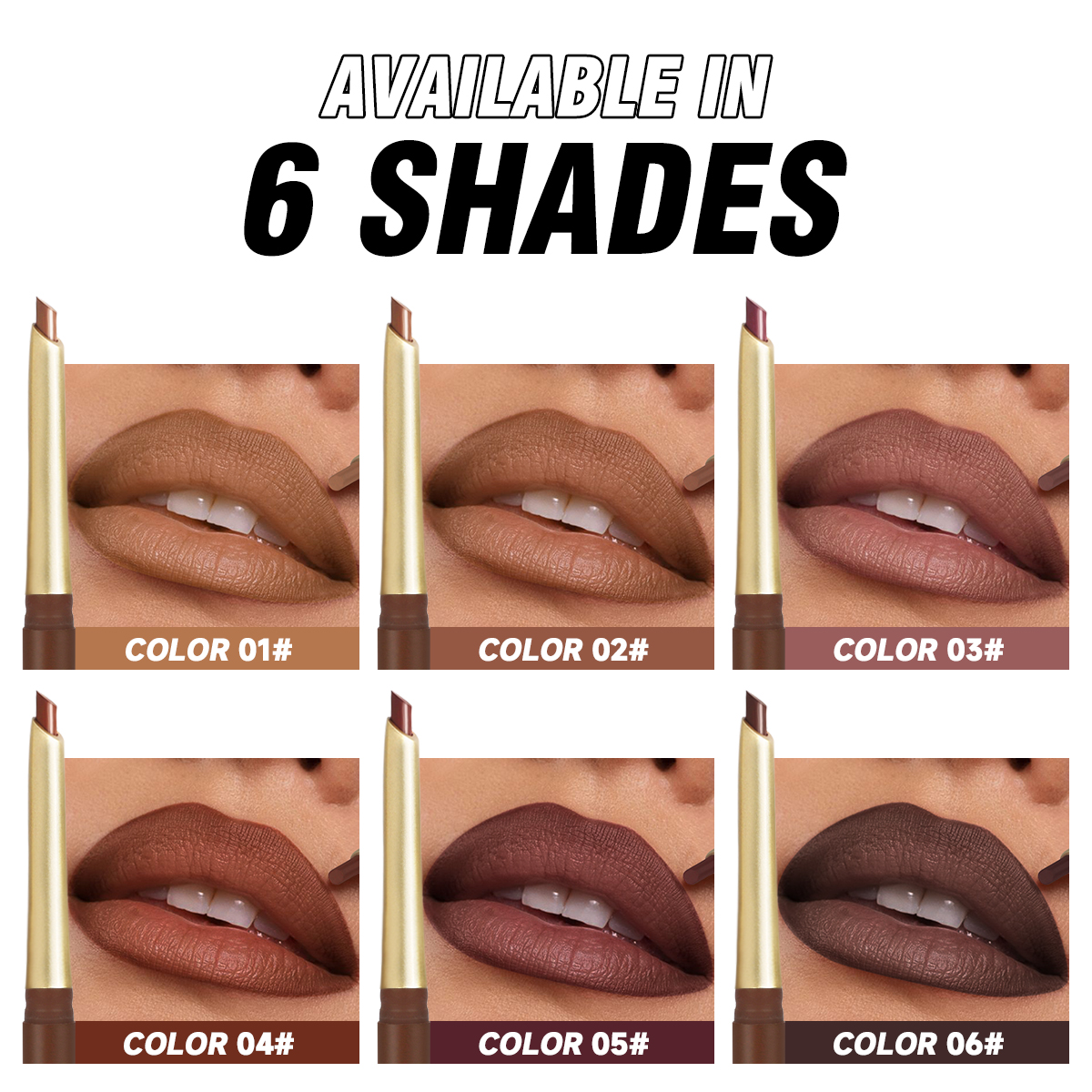 1pc Matte Lip Liner Pencil - S - Lip Liner Pencil 리뷰 및 가격
