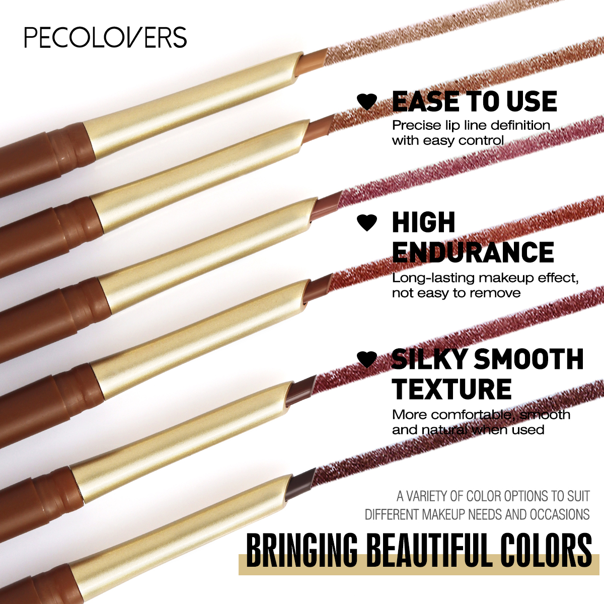 1pc Matte Lip Liner Pencil - S - Lip Liner Pencil 리뷰 및 가격