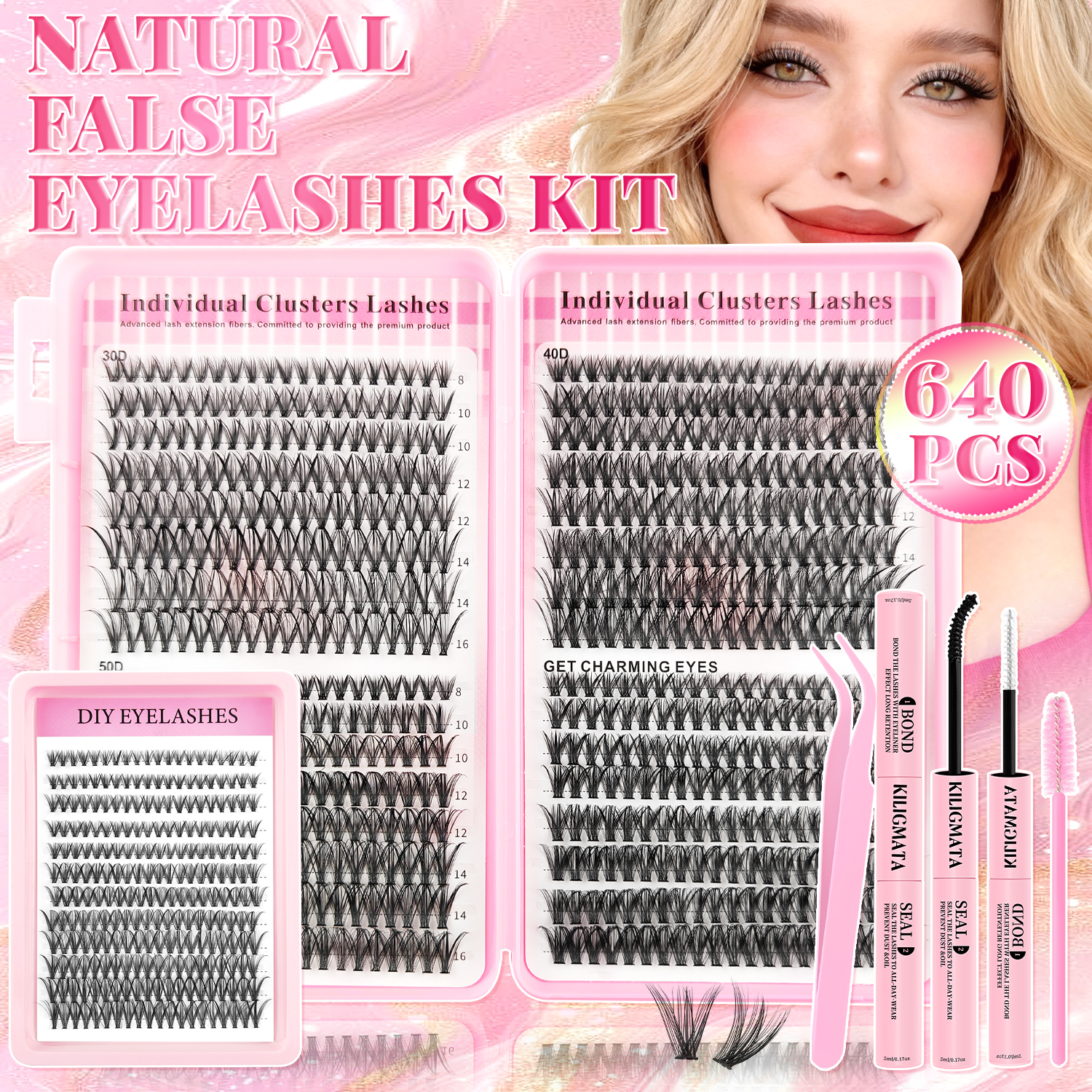 False Eyelash High Capacity Ey - Beauty Book Makeup Kit 리뷰 및 가격