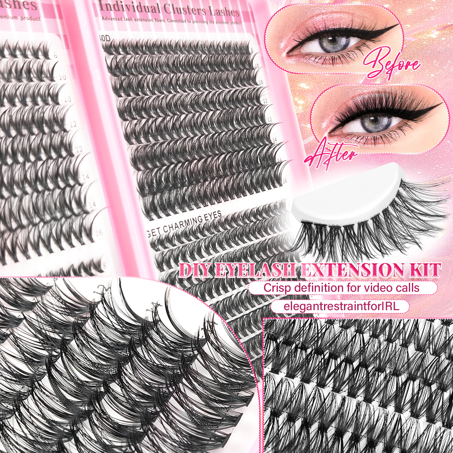 False Eyelash High Capacity Ey - Beauty Book Makeup Kit 리뷰 및 가격