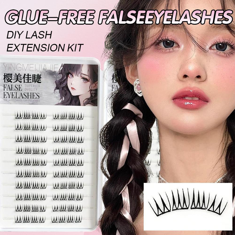 DIY Self Adhesive False Eyelas - Beauty Makeup Look 리뷰 및 가격