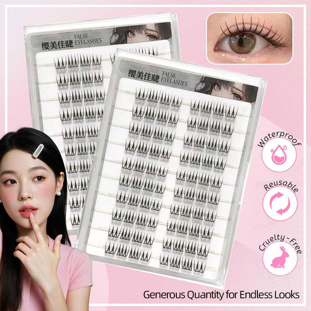 DIY Self Adhesive False Eyelas - Beauty Makeup Look 리뷰 및 가격