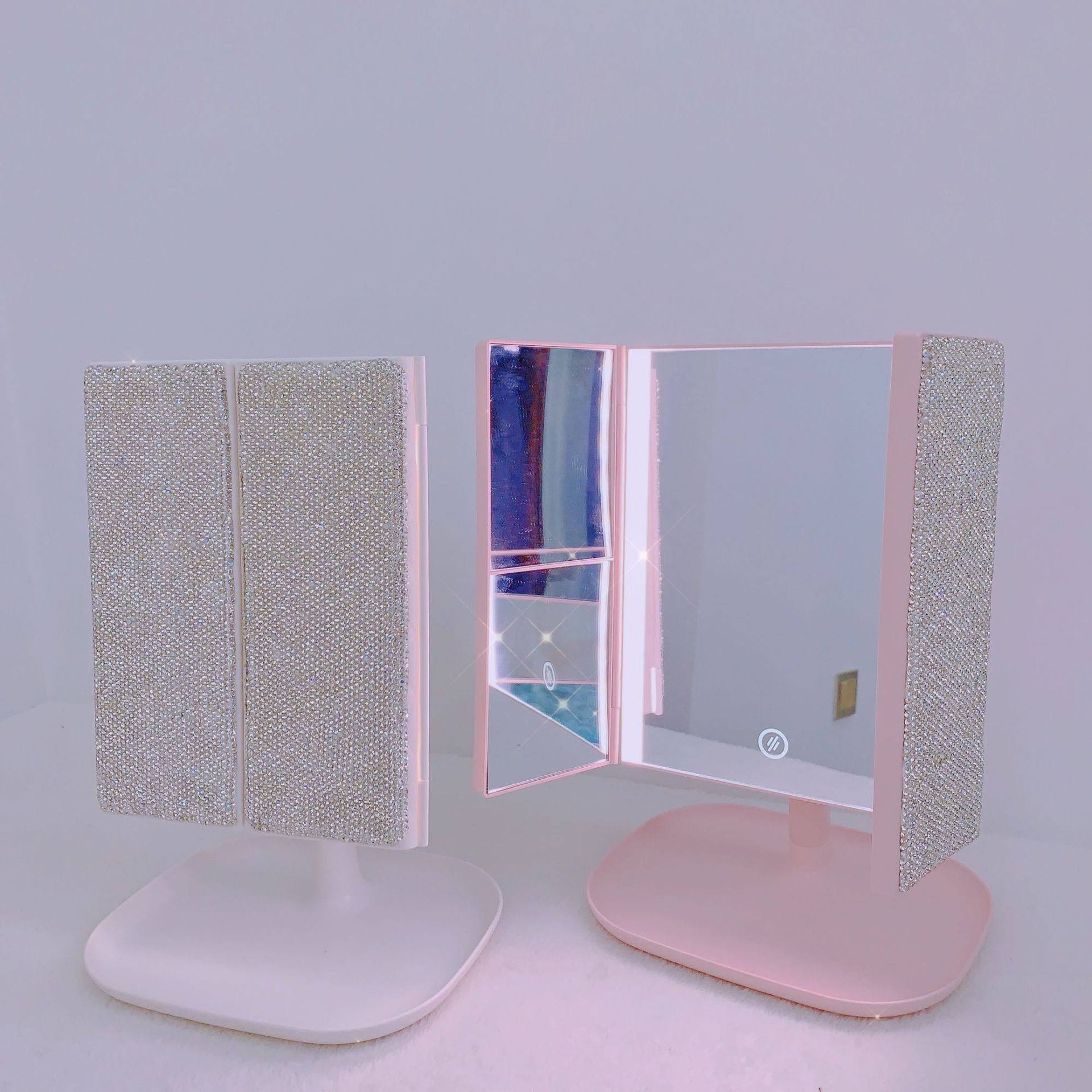 Trifold LED Makeup Mirror Beau - Beauty Forever Makeup 리뷰 및 가격