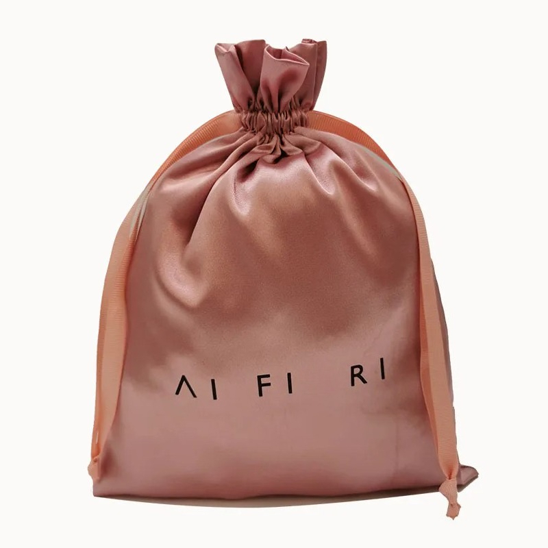 Custom Logo Satin Drawstring B - Makeup Beauty House 리뷰 및 가격