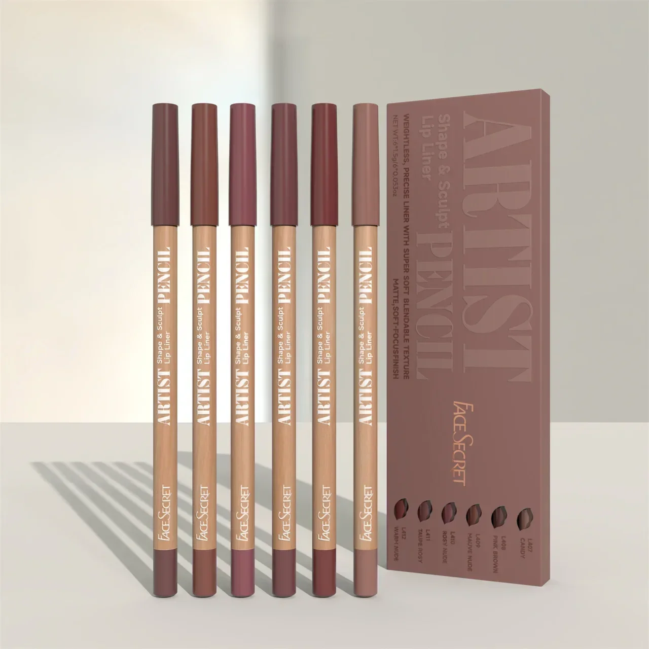6pcs/set Lip Liner Pen 6 Color - Lip Liner Pencil 리뷰 및 가격