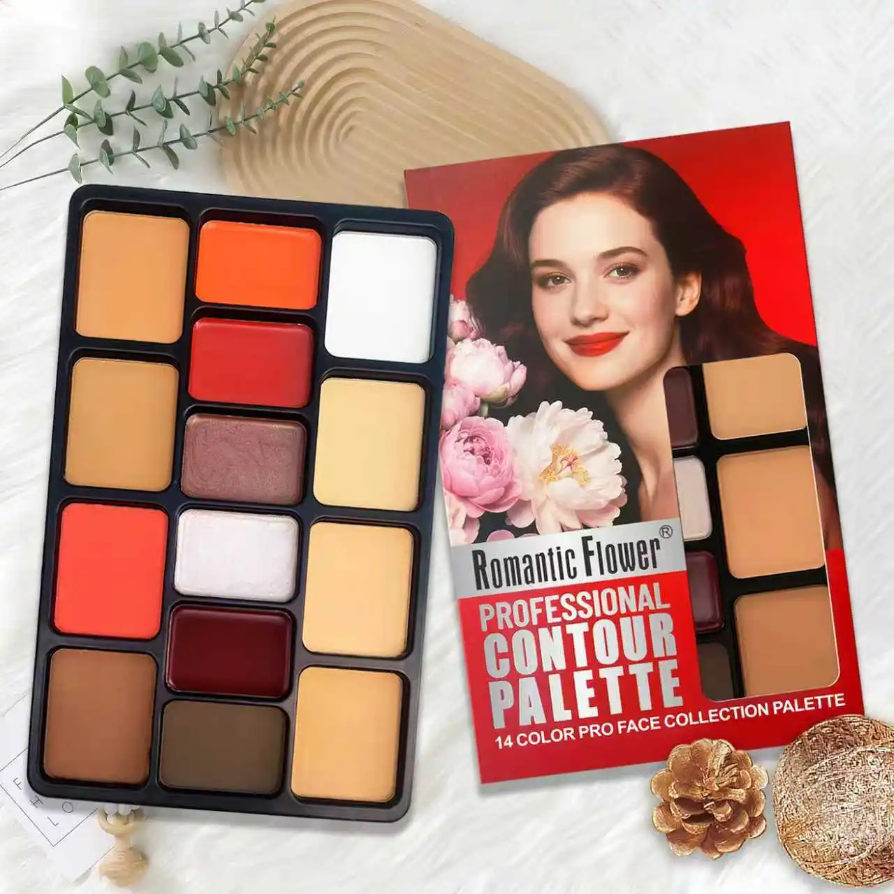 14-Color All-in-One Makeup Pal - Beauty Makeup Look 리뷰 및 가격