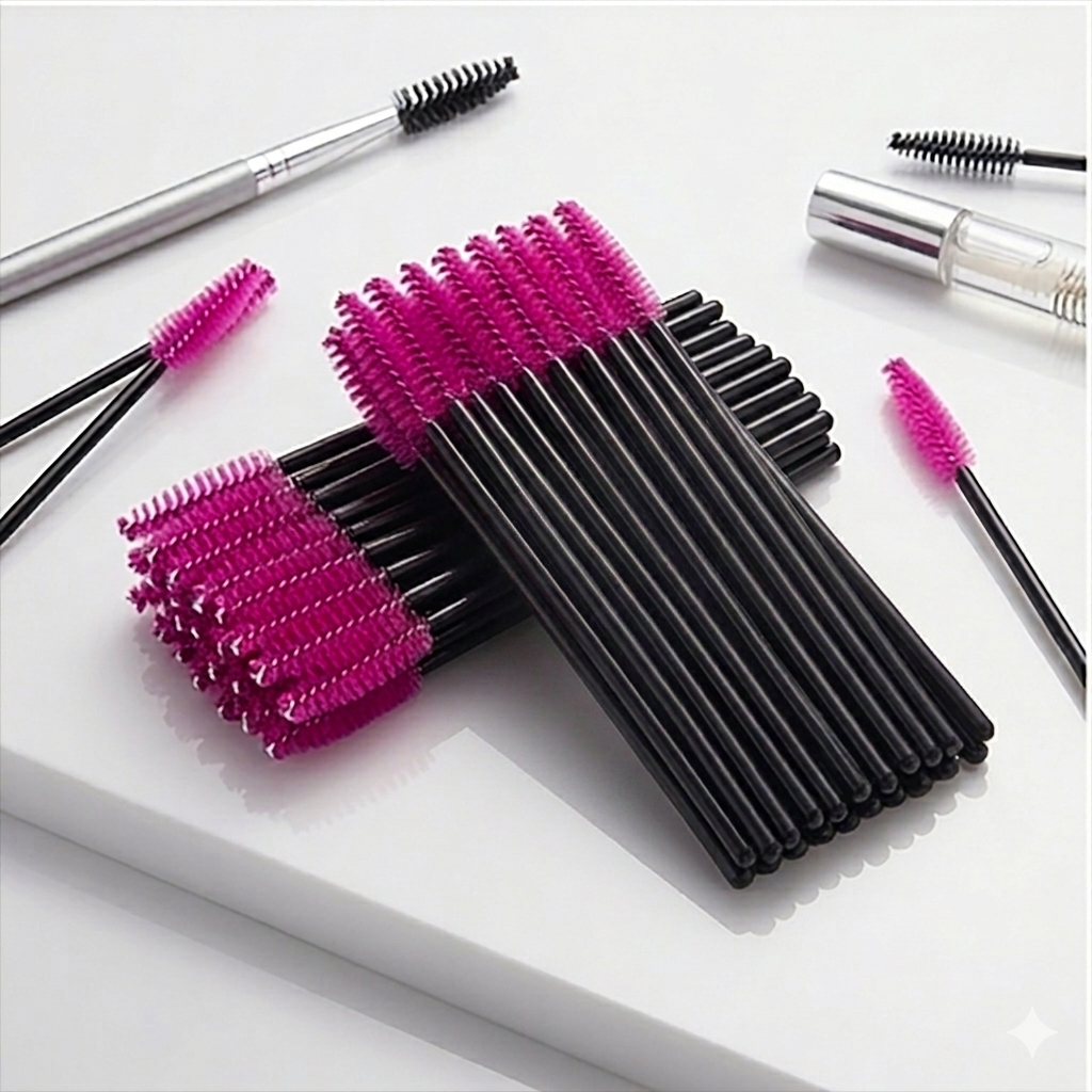 50Pcs Bulk Women Eyelash Brush - Woman Beauty Makeup 리뷰 및 가격