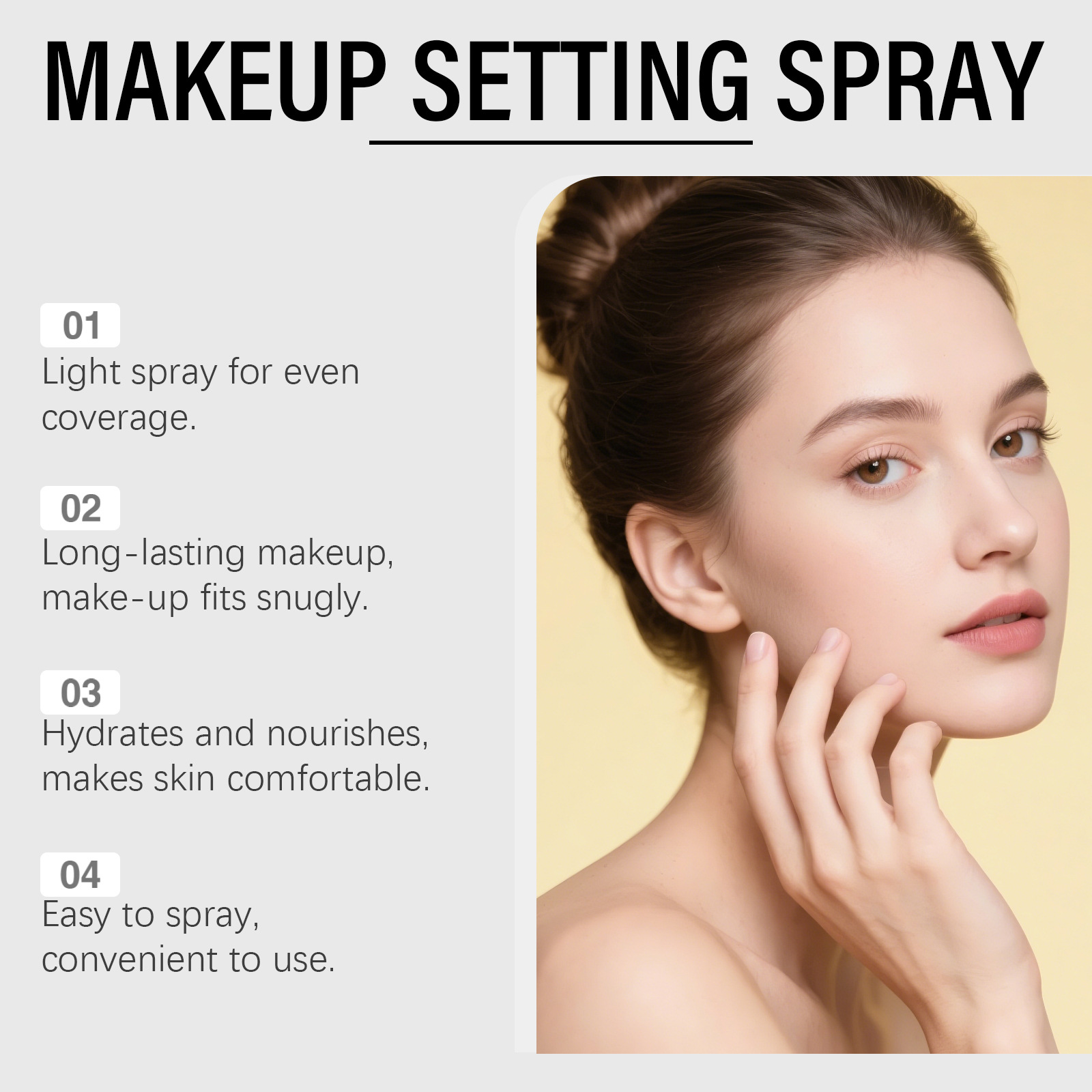 Make-Up Setting Spray Mattifyi - Beauty Makeup Fixer Natural 리뷰 및 가격
