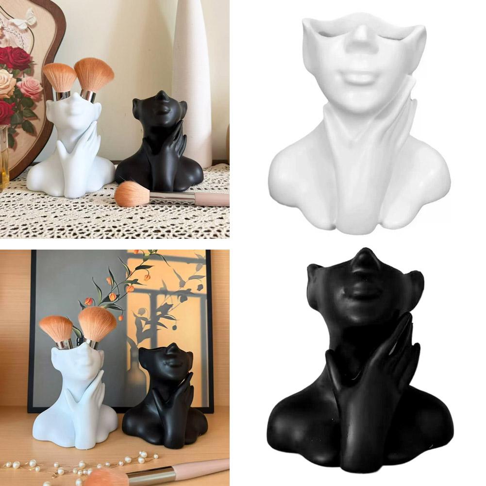 Female Bust Figurine Vase Make - Woman Beauty Makeup 리뷰 및 가격