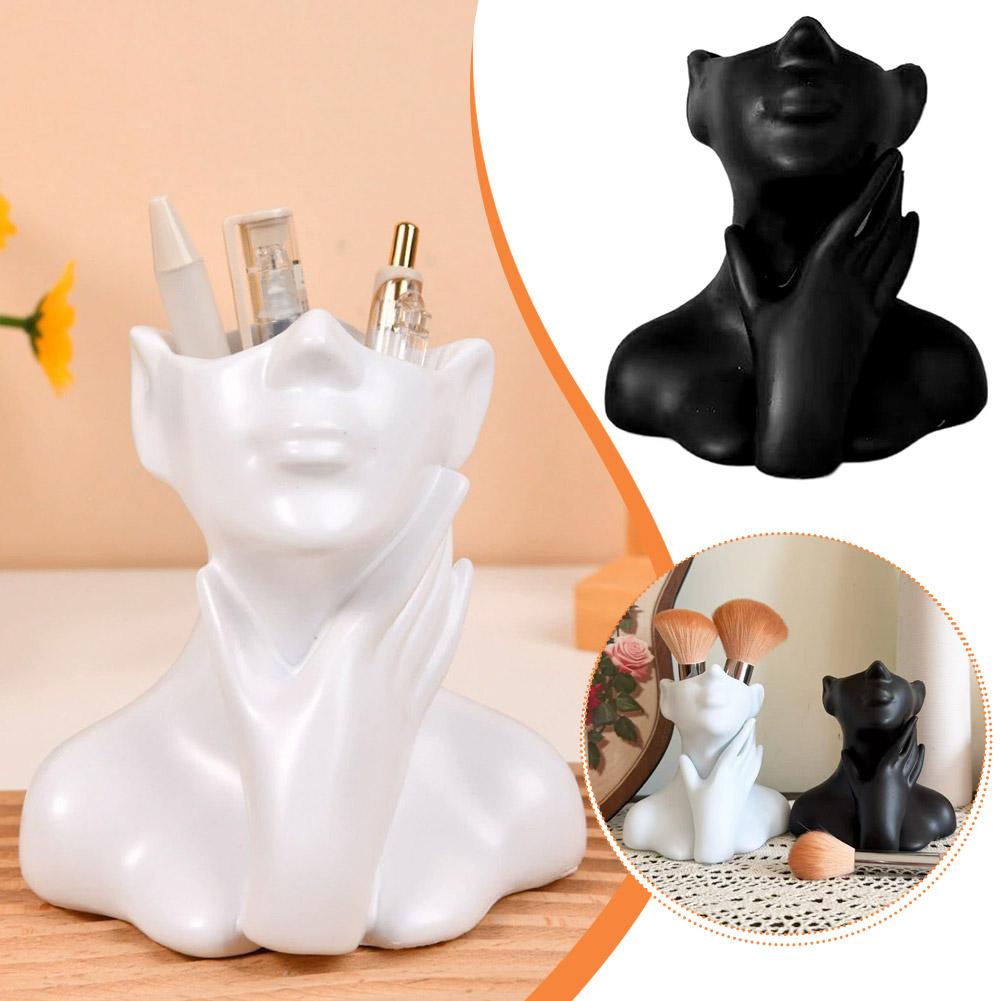 Female Bust Figurine Vase Make - Woman Beauty Makeup 리뷰 및 가격