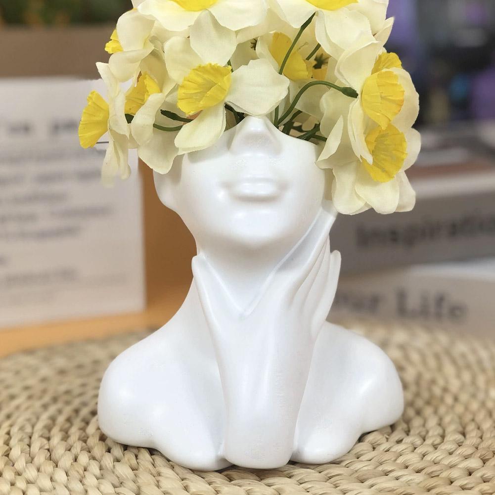 Female Bust Figurine Vase Make - Woman Beauty Makeup 리뷰 및 가격